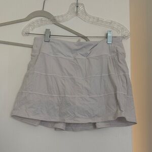 lululemon athletica white Mini Skirt